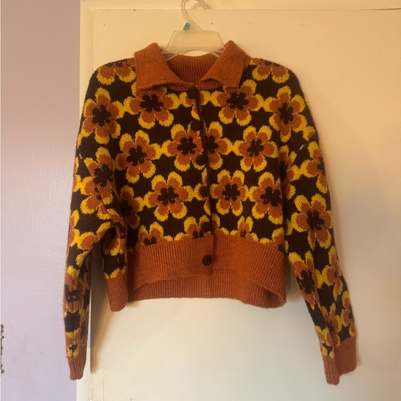 Zara Sweaters - Zara Orange Knit Sweater